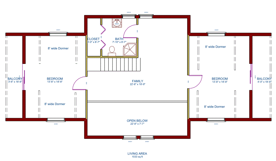 cabin plans with loft. Floor plan loft floor of 1230