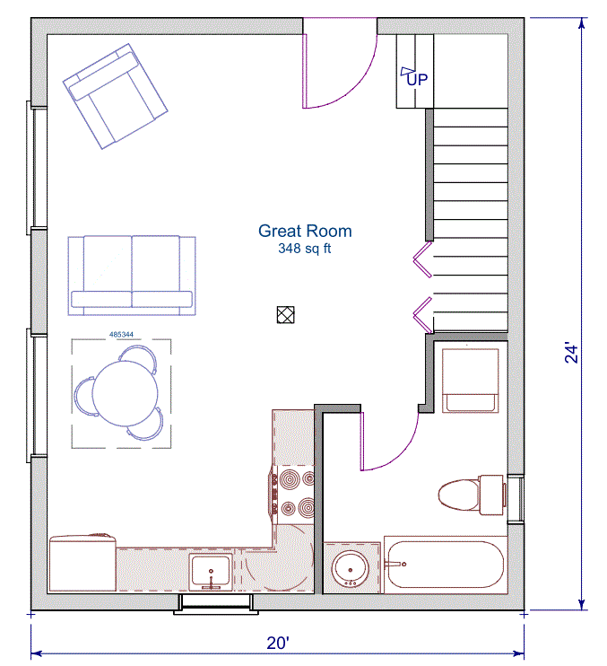 Log Cabin Floor Plans With Loft