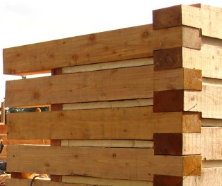 EcoLog Wall Detail