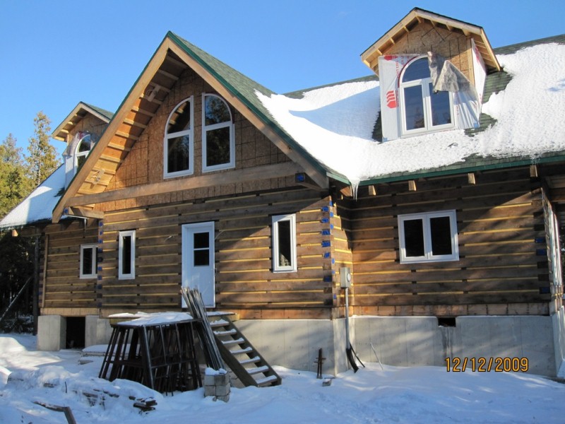 Greg's cottage in Dec 2009