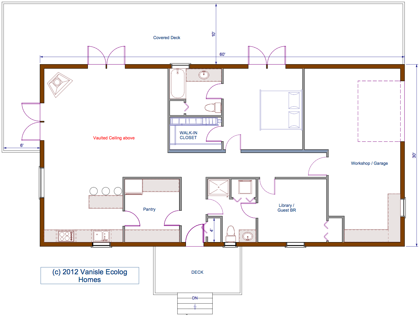 1800 Sqft 30 X60 Engineered Trusses